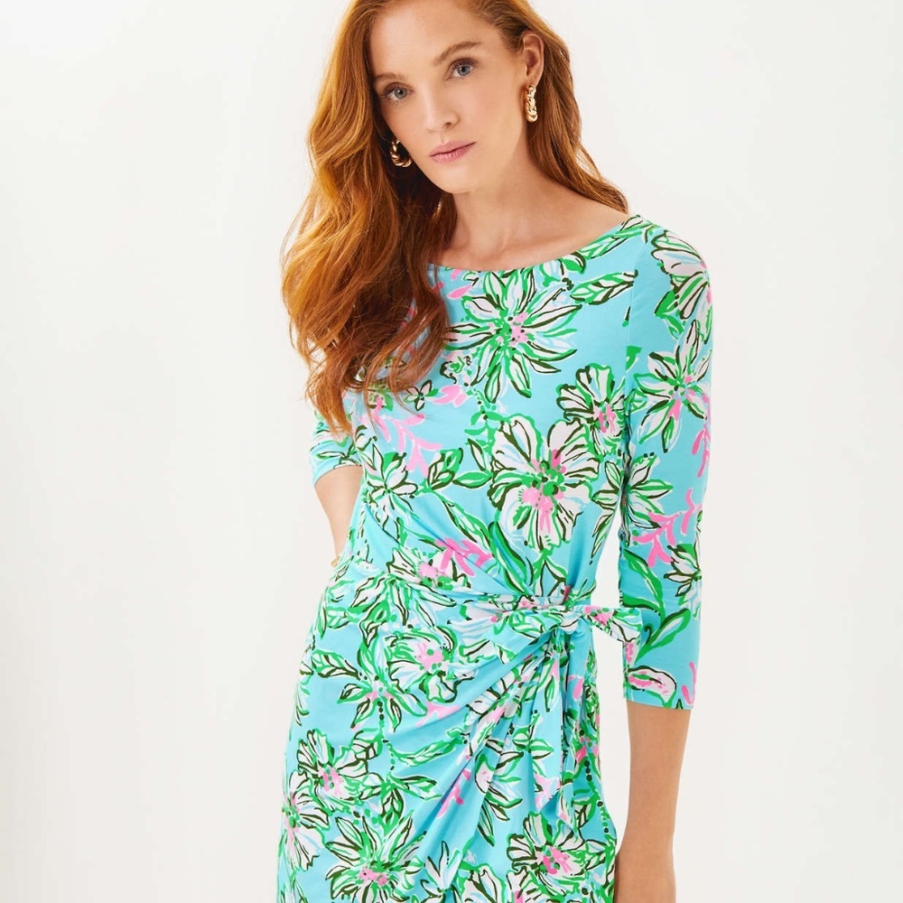 NWOT LILLY PULITZER Blaise 3/4 Sleeve Romper